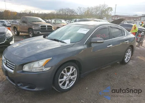 2012 Nissan Maxima 3.5 Sv из США, поврежденный, VIN 1N4AA5AP2CC862848